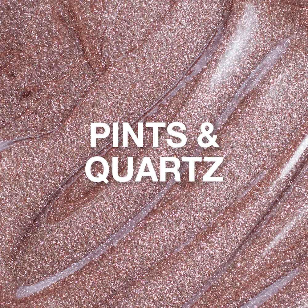 LIGHT ELEGANCE GLITTER GEL PINTS & QUARTZ 10 ML - Purple Beauty Supplies