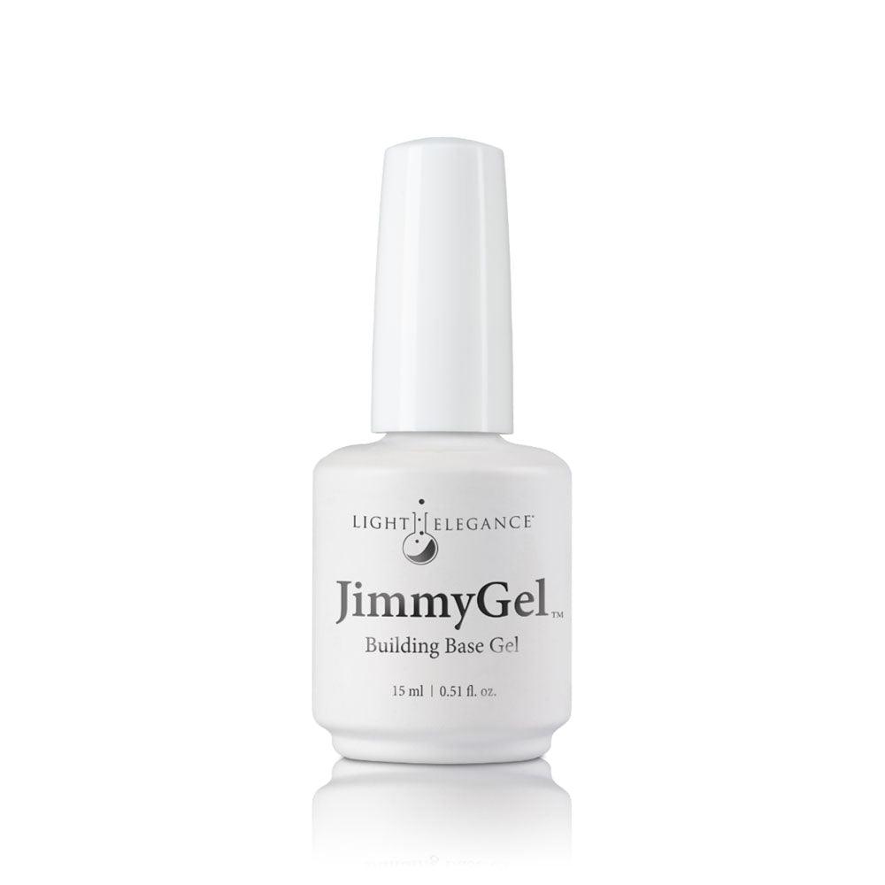 LIGHT ELEGANCE JIMMYGEL CLEAR BUILDING BASE UV/LED GEL 15 ML - Purple Beauty Supplies