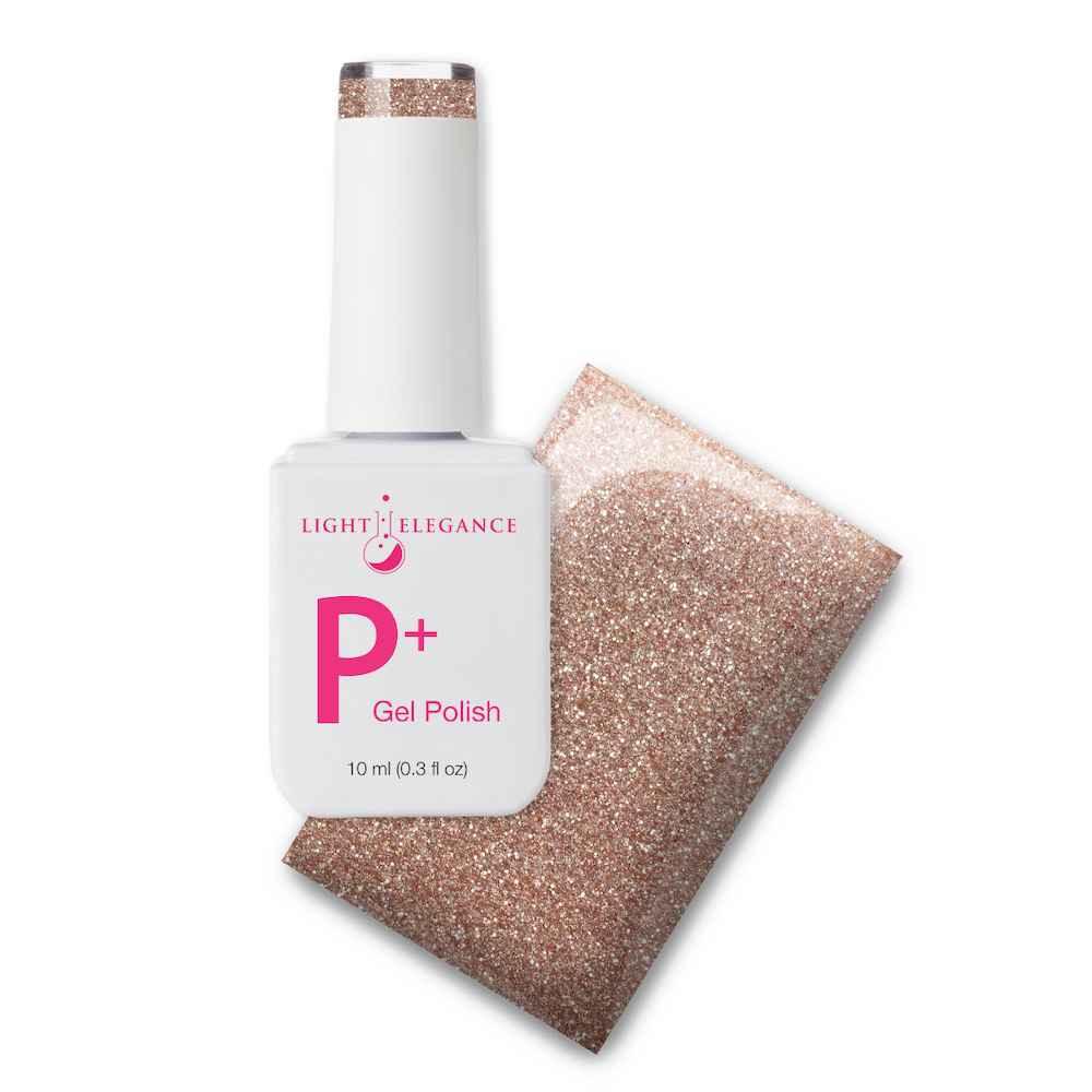 LIGHT ELEGANCE P+ PINTS & QUARTZ GLITTER 10 ML - Purple Beauty Supplies