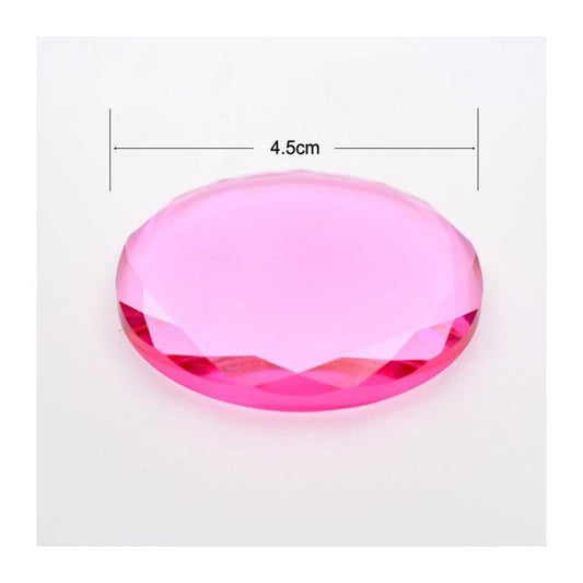 LILY ANNE ADHESIVE GLASS STONE PINK - Purple Beauty Supplies