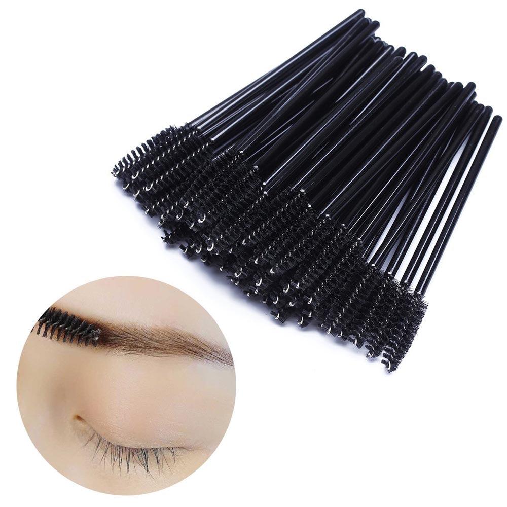 LILY ANNE DISPOSABLE MASCARA WAND BLACK 50 PK - Purple Beauty Supplies