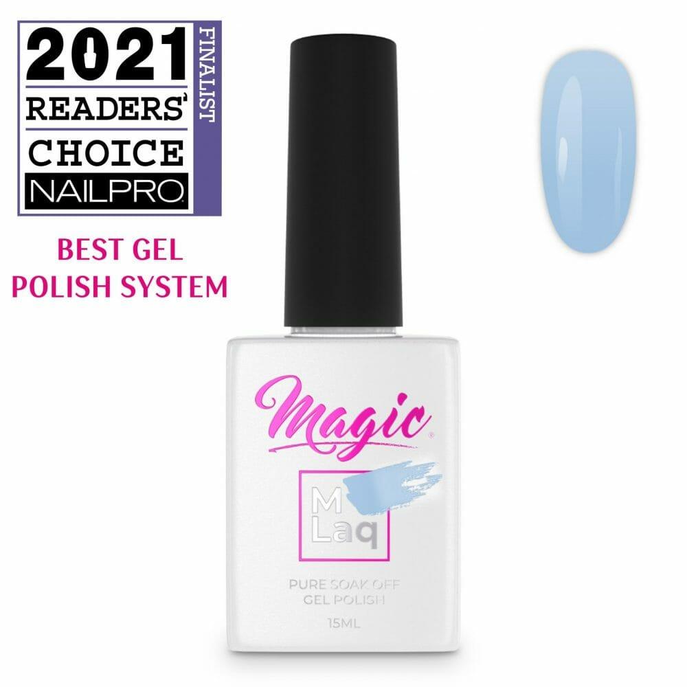 MAGIC GEL MLaq BASHFUL BLUE #40 - Purple Beauty Supplies