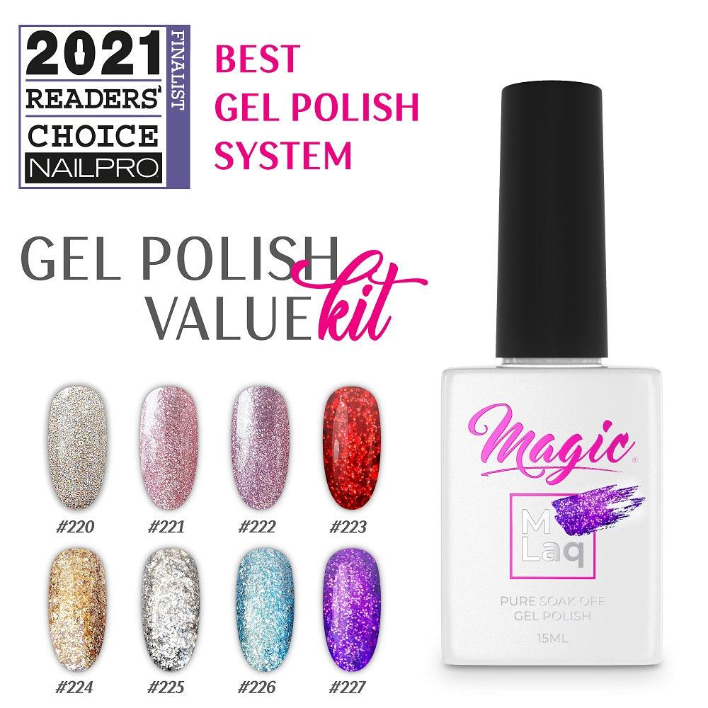 MAGIC GEL MLaq BOLD #225 - Purple Beauty Supplies