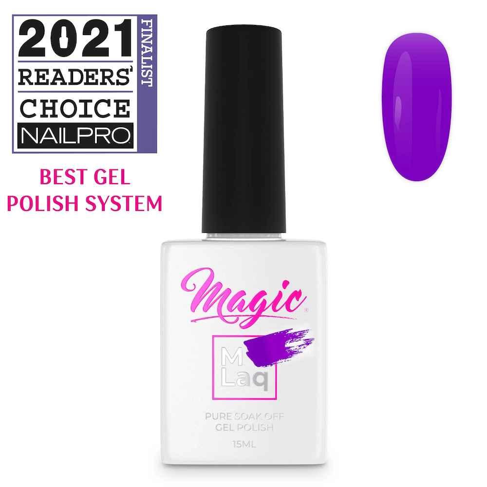 MAGIC GEL MLaq BRIGHT PURPLE #240 - Purple Beauty Supplies