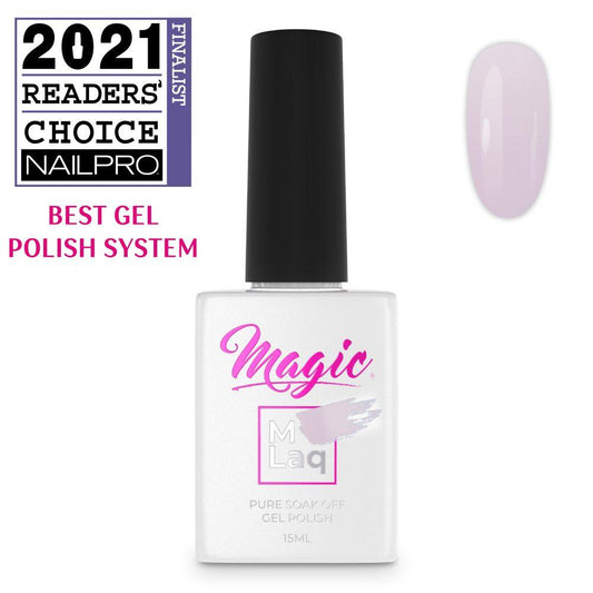 MAGIC GEL MLaq BUBBLE SHEER #203 - Purple Beauty Supplies