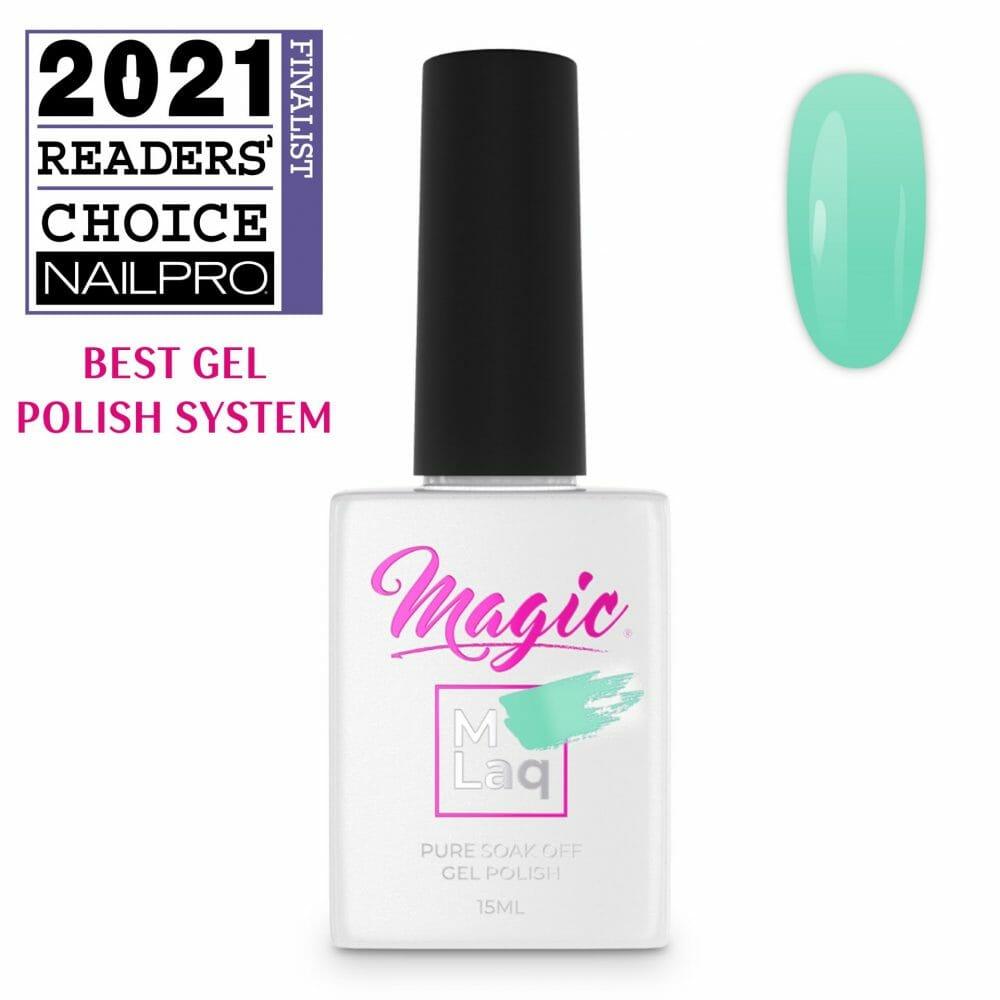 MAGIC GEL MLaq CARIBBEAN TEAL #87 - Purple Beauty Supplies