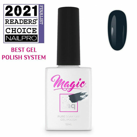 MAGIC GEL MLaq DARK GREY #156 - Purple Beauty Supplies