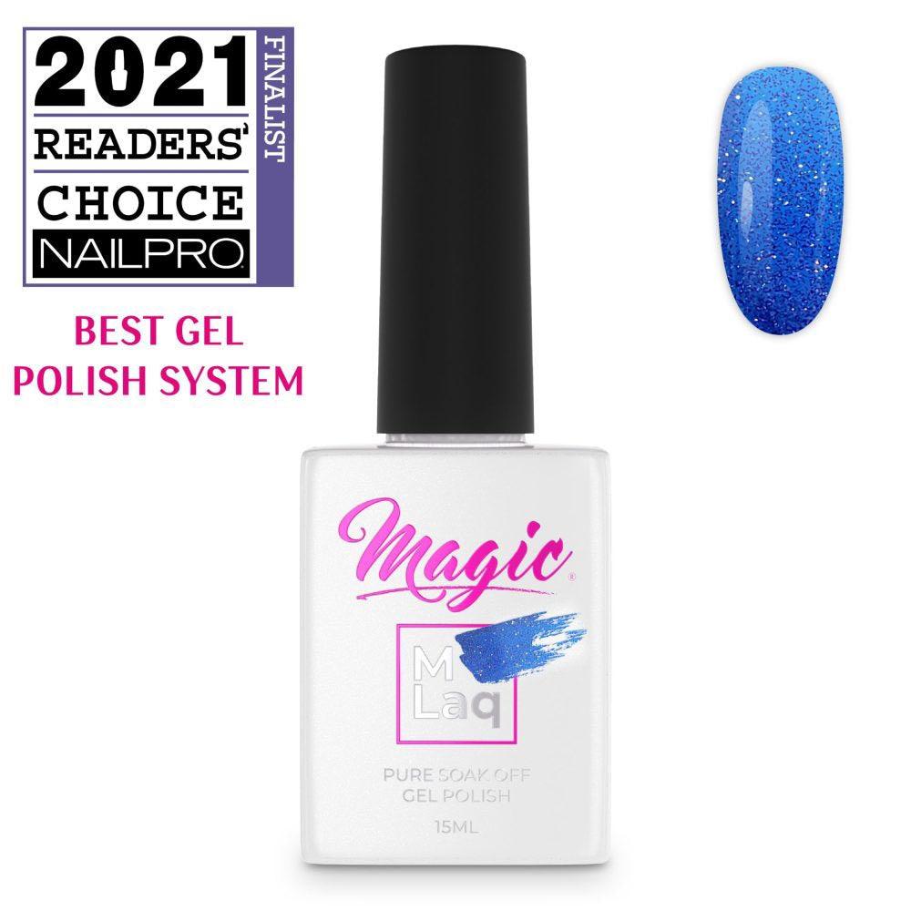 MAGIC GEL MLaq EVENING BLUE #193 - Purple Beauty Supplies