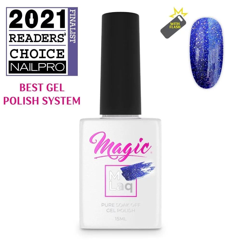 MAGIC GEL MLaq EVENING BLUE #193 - Purple Beauty Supplies