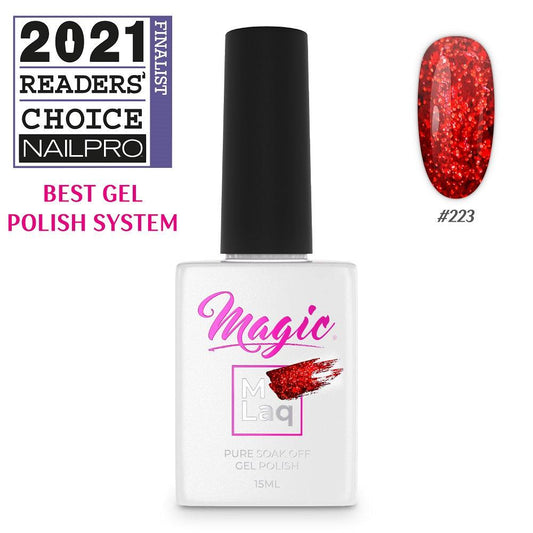 MAGIC GEL MLaq EXTRAVAGANT #223 - Purple Beauty Supplies