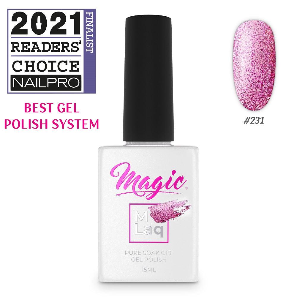 MAGIC GEL MLaq FLAMINGO #231 - Purple Beauty Supplies