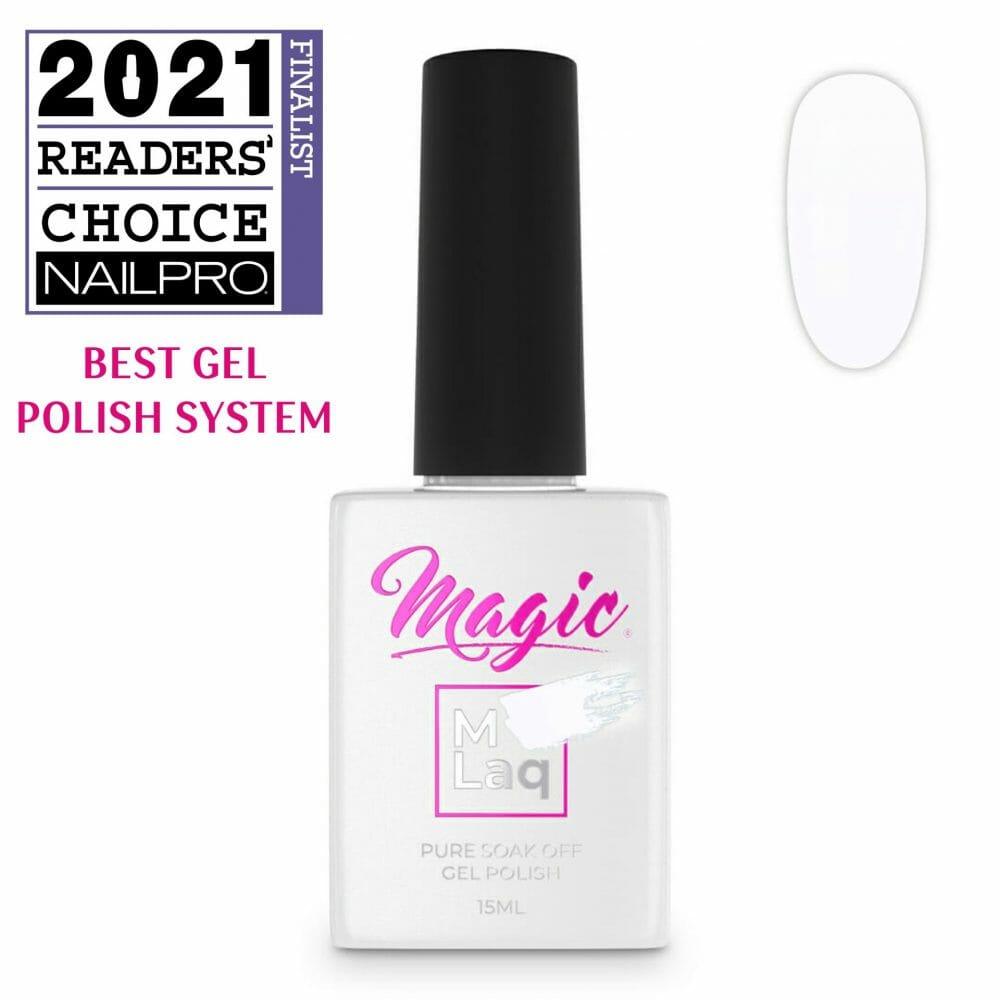 MAGIC GEL MLaq ICEBERG WHITE #65 - Purple Beauty Supplies