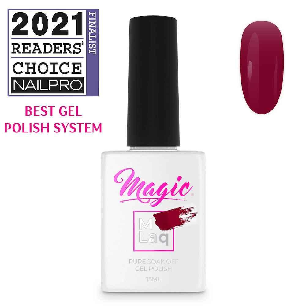 MAGIC GEL MLaq MAROON #248 - Purple Beauty Supplies