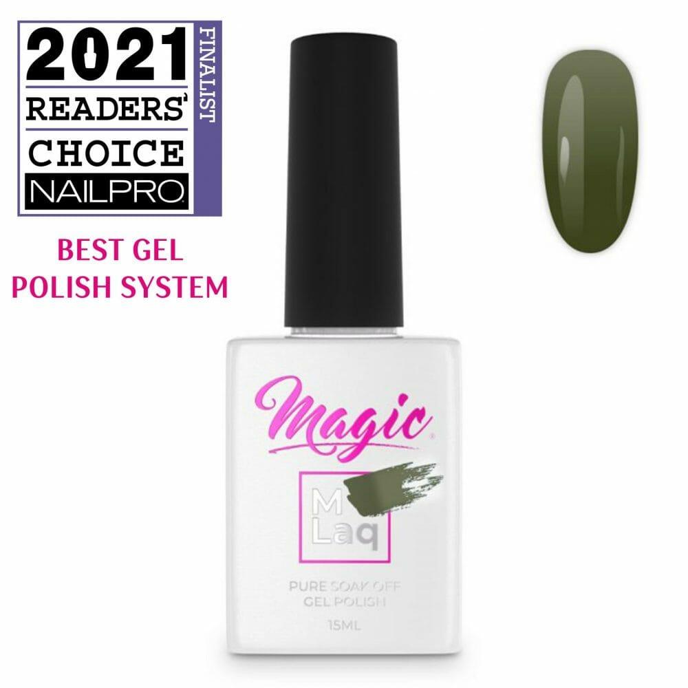 MAGIC GEL MLaq MILITARY OLIVE #71 - Purple Beauty Supplies