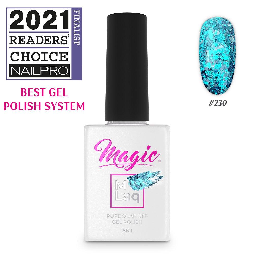 MAGIC GEL MLaq MIST #230 - Purple Beauty Supplies