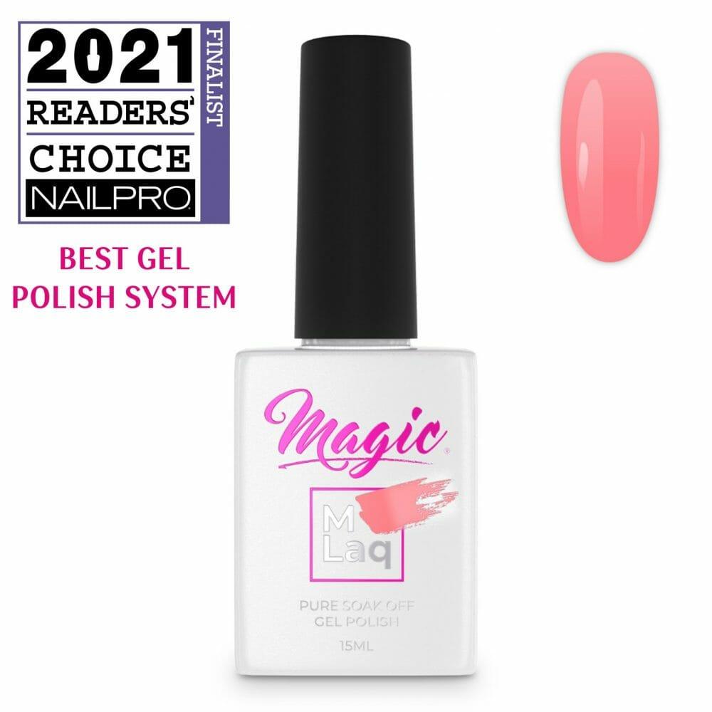 MAGIC GEL MLaq NEON PEACH #42 - Purple Beauty Supplies