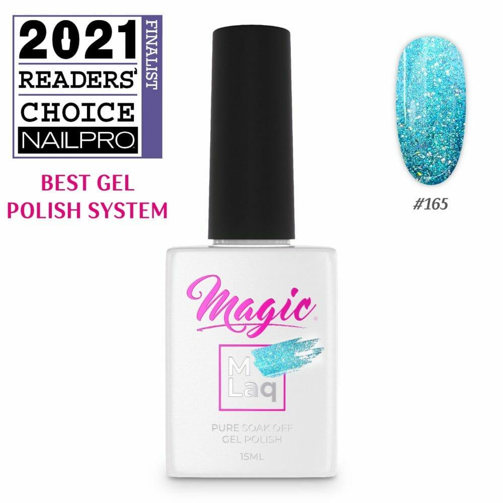 MAGIC GEL MLaq REFLECTIONS BLUE LAGOON #165 - Purple Beauty Supplies