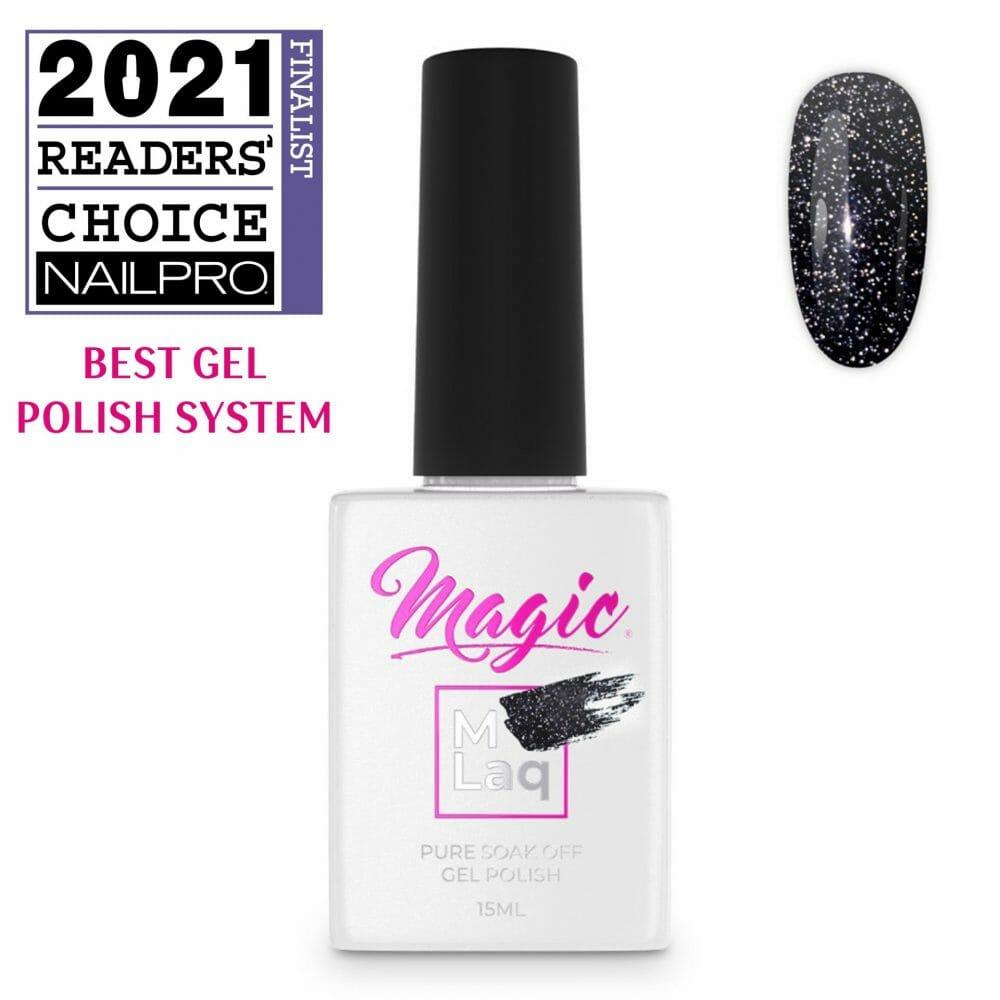 MAGIC GEL MLaq REFLECTIONS DARK BLUE #114 - Purple Beauty Supplies