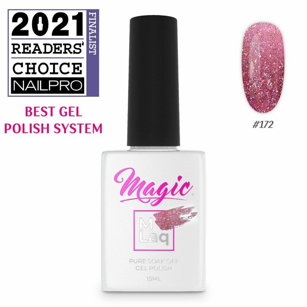 MAGIC GEL MLaq REFLECTIONS ROSY BLUSH #172 - Purple Beauty Supplies