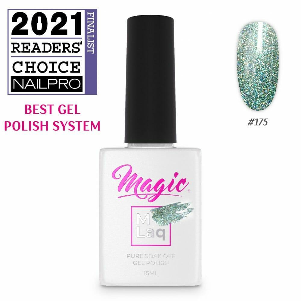 MAGIC GEL MLaq REFLECTIONS SILVER SAGE #175 - Purple Beauty Supplies