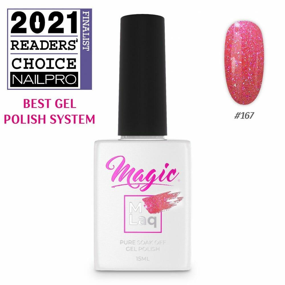 MAGIC GEL MLaq REFLECTIONS SIMPLY MAGICAL #167 - Purple Beauty Supplies