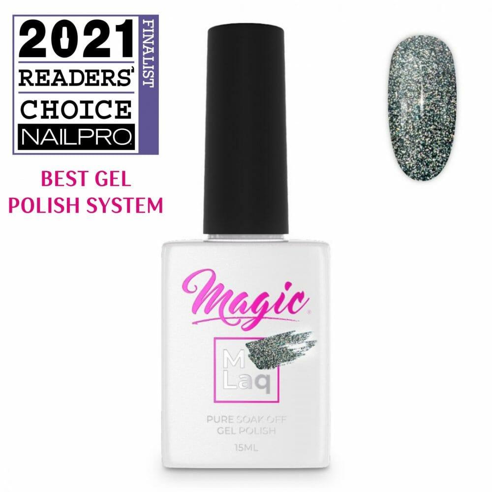 MAGIC GEL MLaq REFLECTIONS TEAL #99 - Purple Beauty Supplies