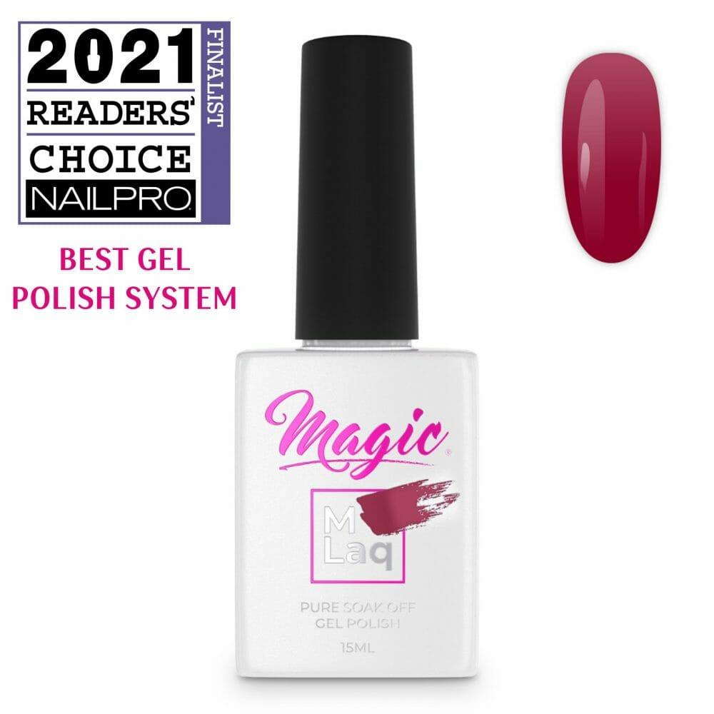 MAGIC GEL MLaq RUBY RED #30 - Purple Beauty Supplies