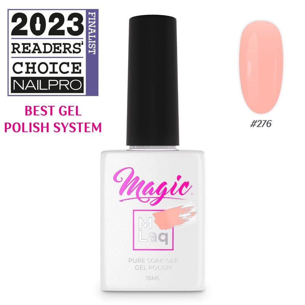 MAGIC GEL MLaq SOFT ORANGE #276 - Purple Beauty Supplies