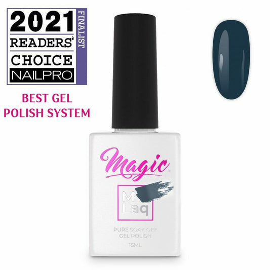 MAGIC GEL Mlaq TEAL AT NIGHT #160 - Purple Beauty Supplies