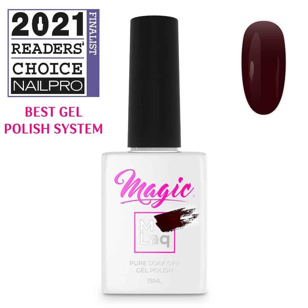 MAGIC GEL MLaq VERY DARK RED #247 - Purple Beauty Supplies