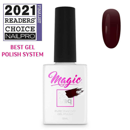 MAGIC GEL MLaq VERY DARK RED #247 - Purple Beauty Supplies