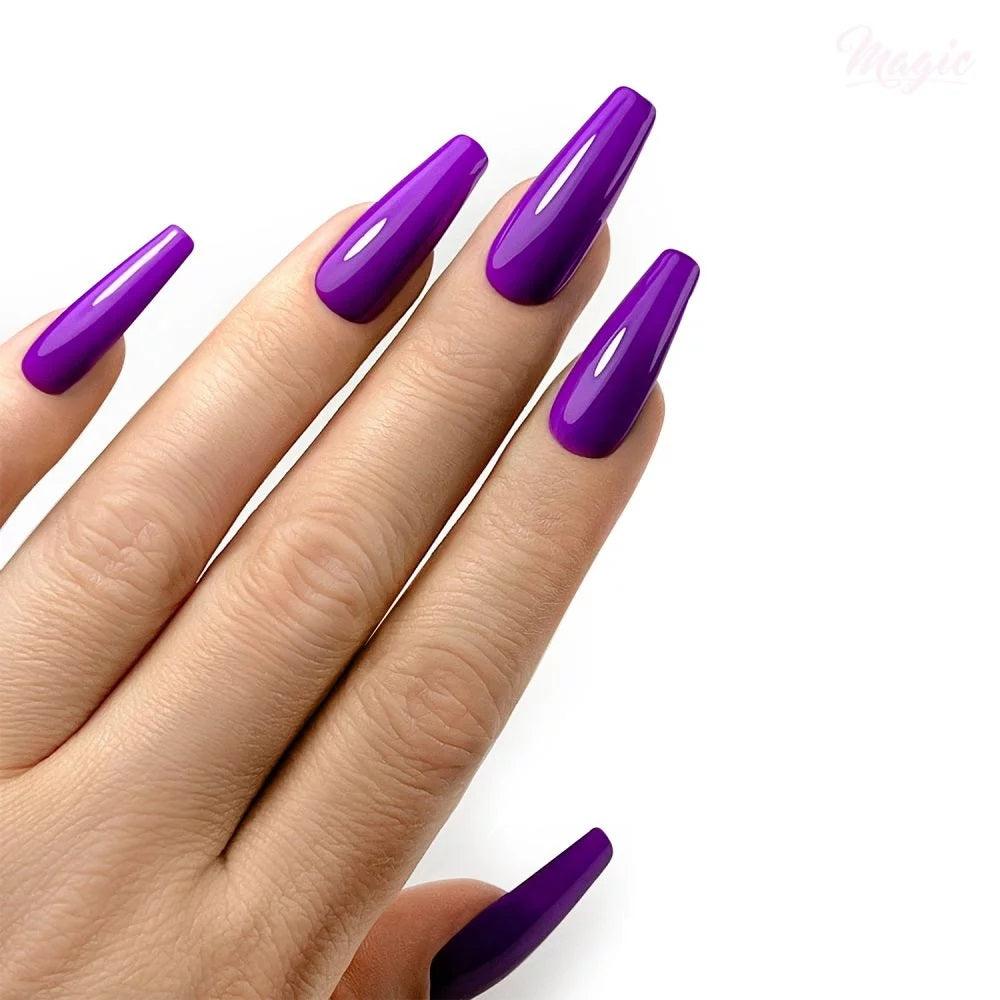 MAGIC GEL MLaq VIOLET LOUNGE #180 - Purple Beauty Supplies