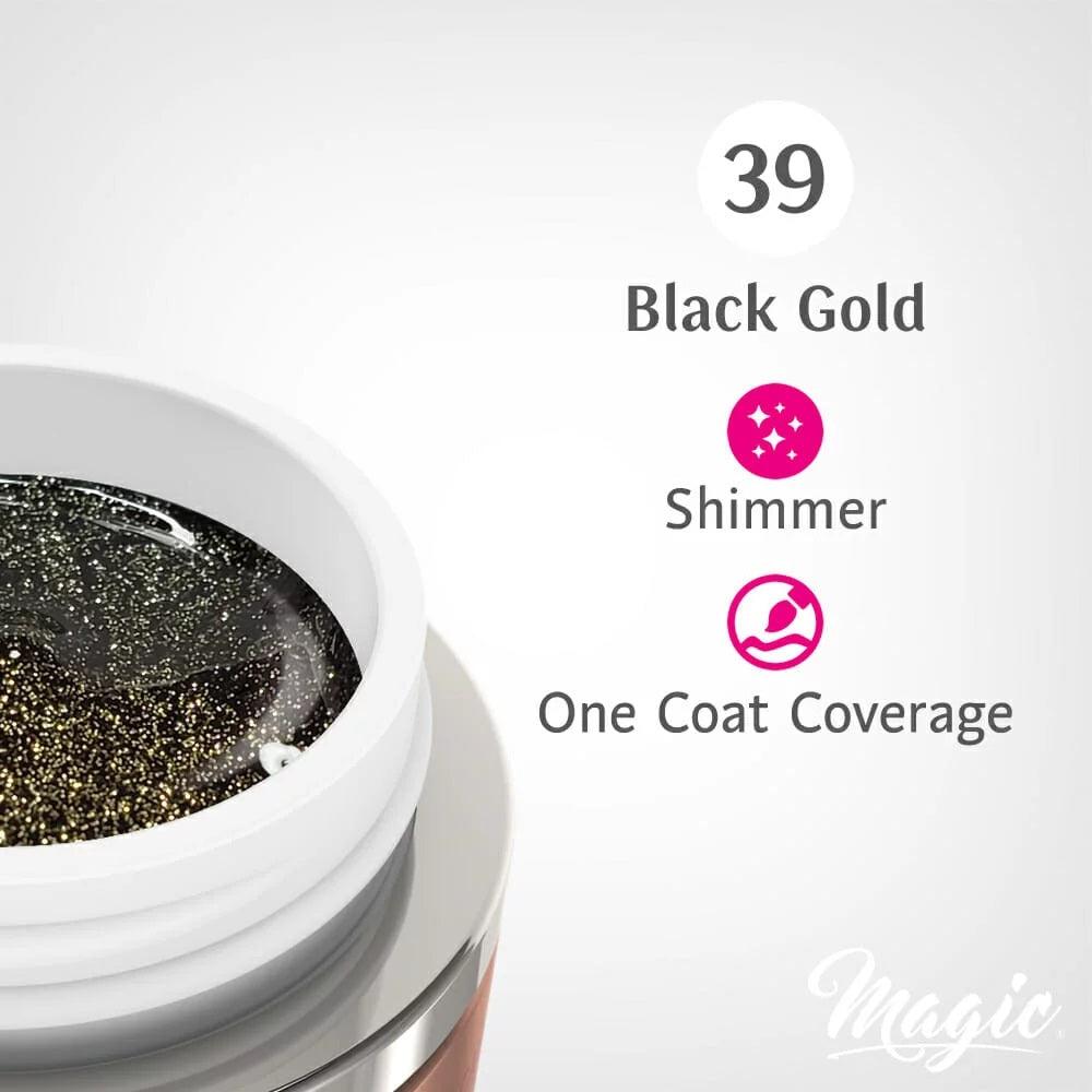 MAGIC GEL PAINT BLACK GOLD #39 - Purple Beauty Supplies