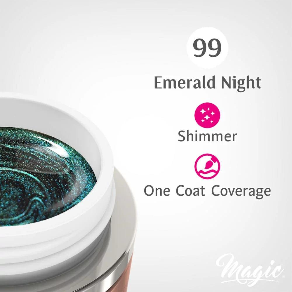 MAGIC GEL PAINT EMERALD NIGHT #99 - Purple Beauty Supplies