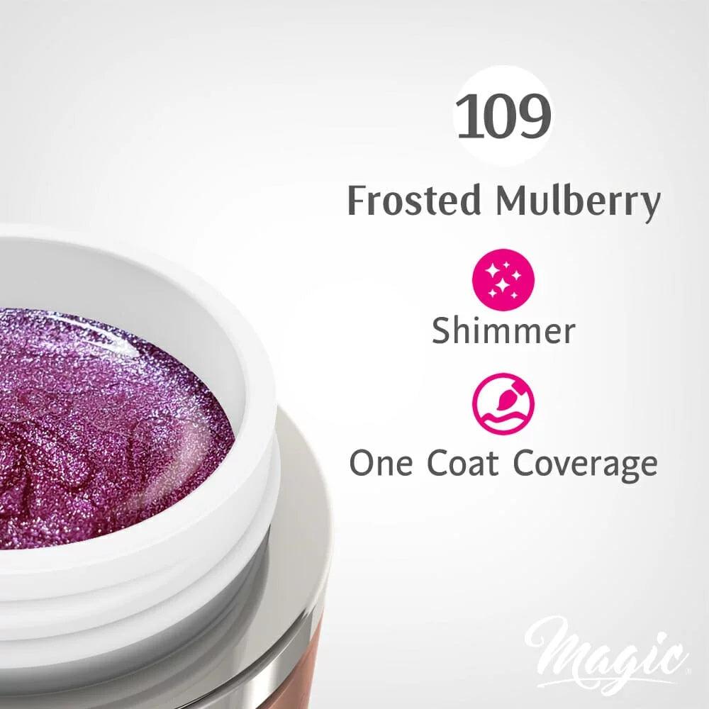 MAGIC GEL PAINT FROSTED MULBERRY #109 - Purple Beauty Supplies