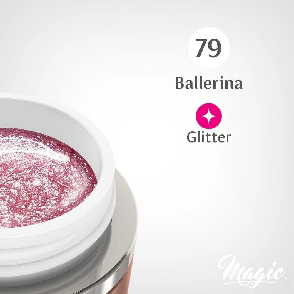 MAGIC GEL PAINT GLITTER BALLERINA #79 - Purple Beauty Supplies