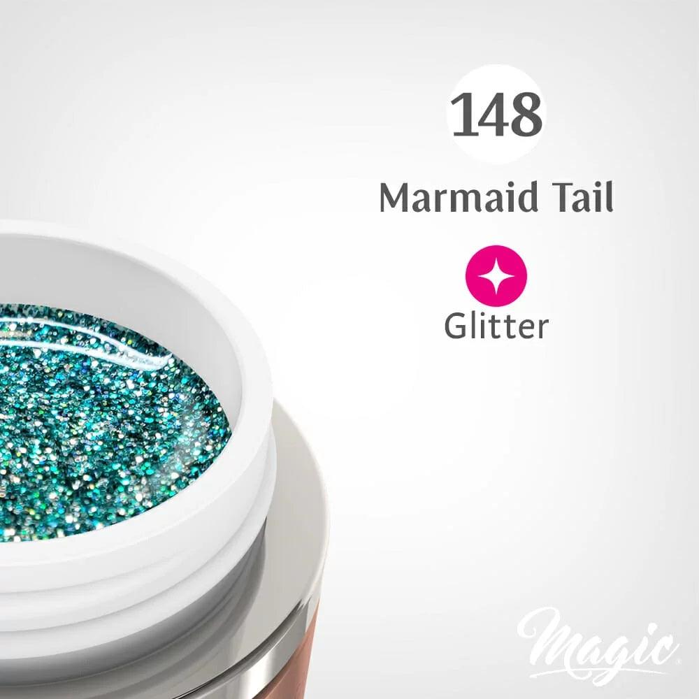 MAGIC GEL PAINT GLITTER MERMAID TAIL #148 - Purple Beauty Supplies