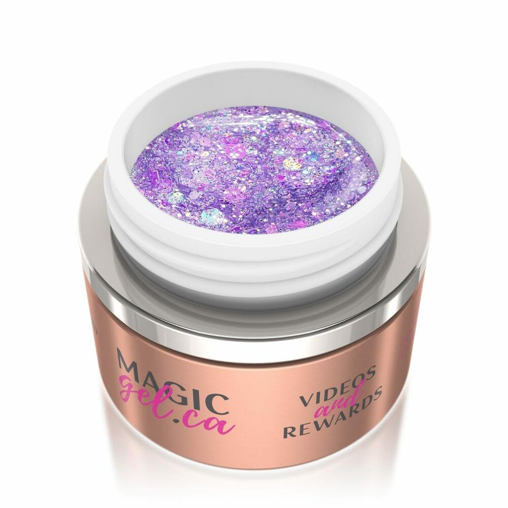 MAGIC GEL PAINT GLITTER PURPLE TUTU #232 - Purple Beauty Supplies