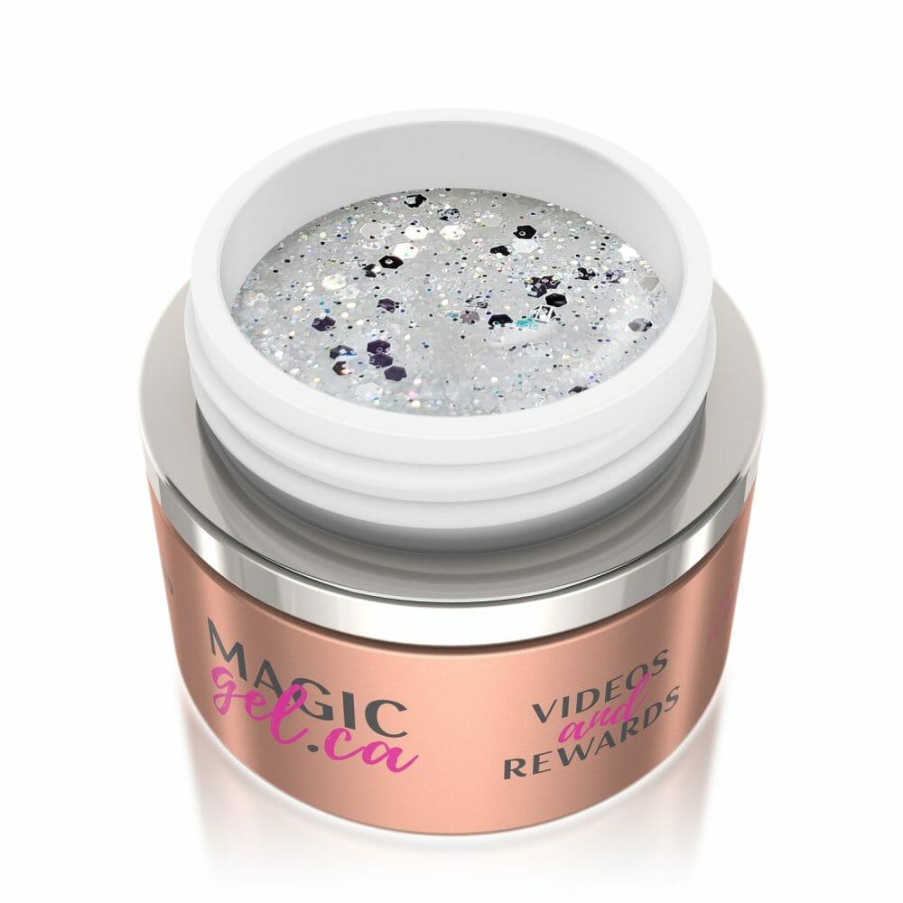 MAGIC GEL PAINT GLITTER SECRET OF DIAMONDS #164 - Purple Beauty Supplies