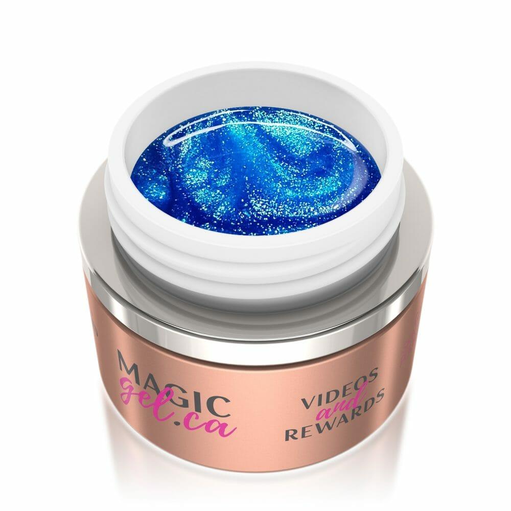 MAGIC GEL PAINT GLITTER SKY BLUE #36 - Purple Beauty Supplies