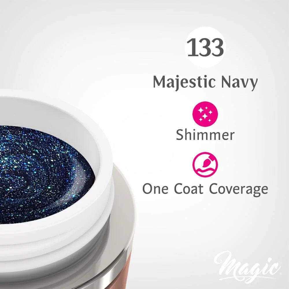 MAGIC GEL PAINT MAJESTIC NAVY #133 - Purple Beauty Supplies