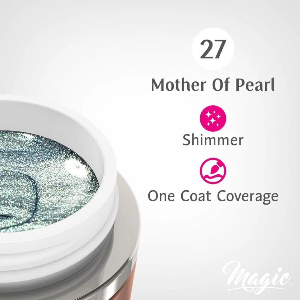 MAGIC GEL PAINT MOTHER OF PEARL #27 - Purple Beauty Supplies