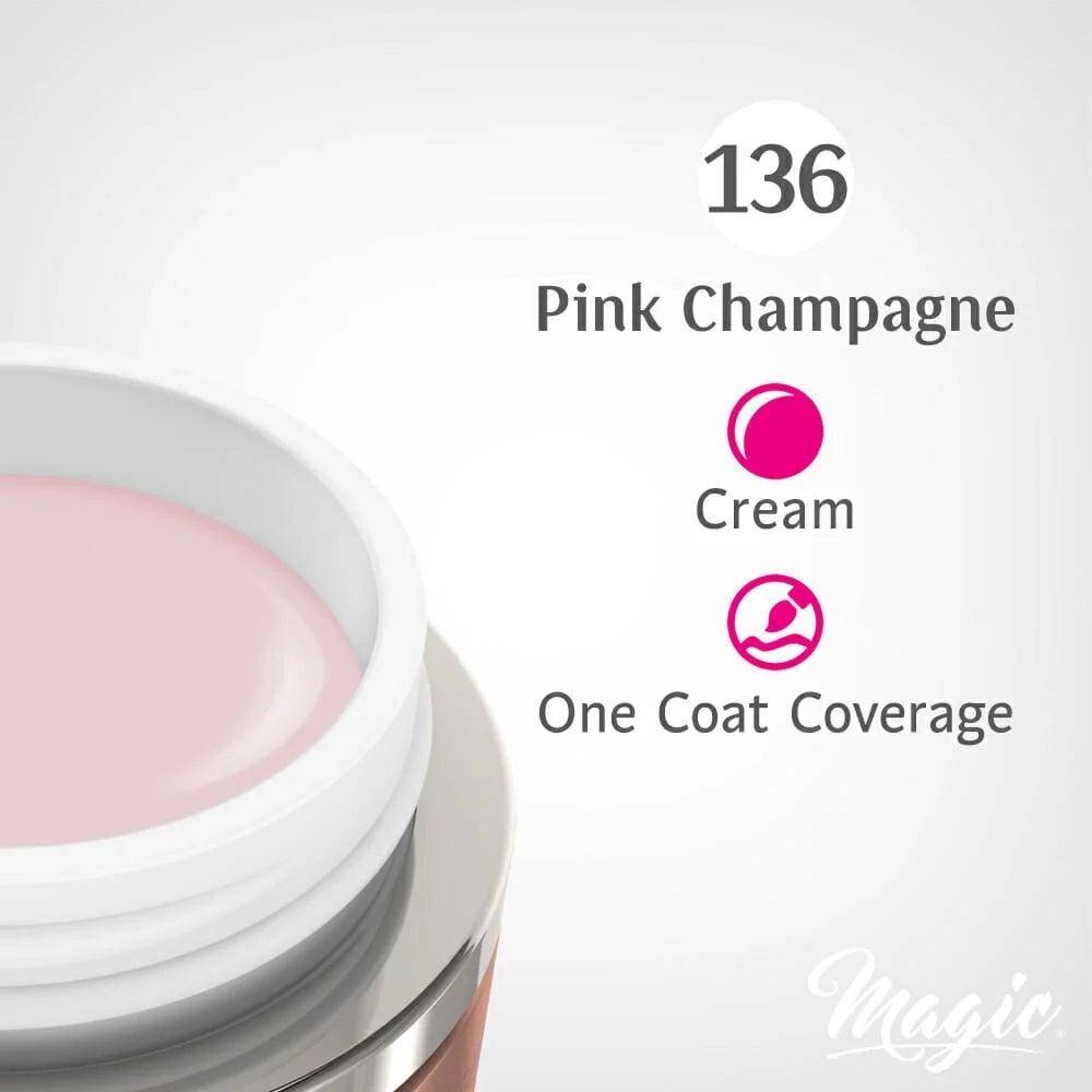 MAGIC GEL PAINT PINK CHAMPAGNE #136 - Purple Beauty Supplies