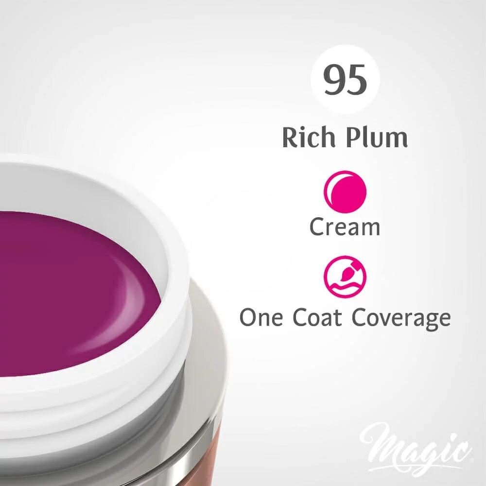 MAGIC GEL PAINT RICH PLUM #95 - Purple Beauty Supplies