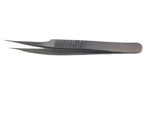 MBI ANGLED TWEEZER 4.5" - Purple Beauty Supplies