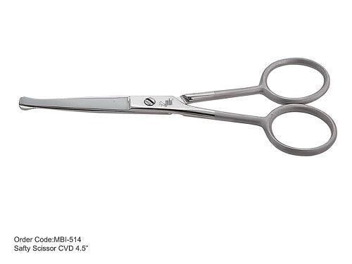 MBI EYEBROW SAFETY SCISSOR (MBI514) - Purple Beauty Supplies