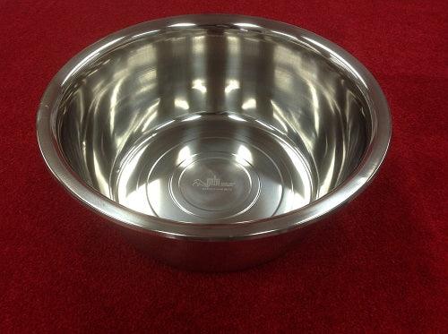 MBI PEDICURE BOWL LARGE STAINLESS STEEL 16" W x 7 " H - Purple Beauty Supplies