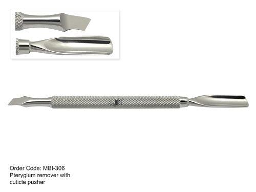 MBI PTERYGIUM REMOVER WITH CUTICLE PUSHER - Purple Beauty Supplies