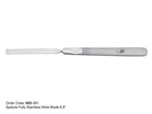 MBI STAINLESS SPATULA - Purple Beauty Supplies