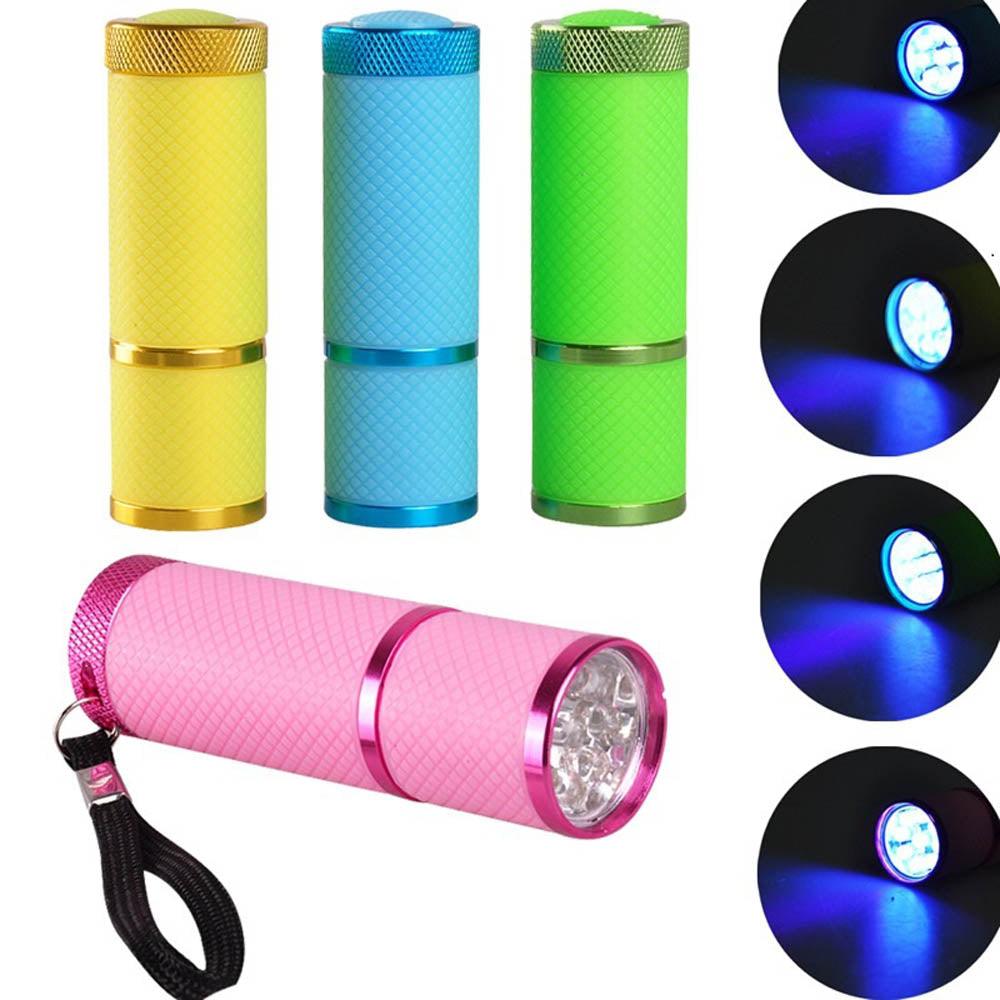 MINI LED FLASH CURE LIGHT - BLUE - Purple Beauty Supplies